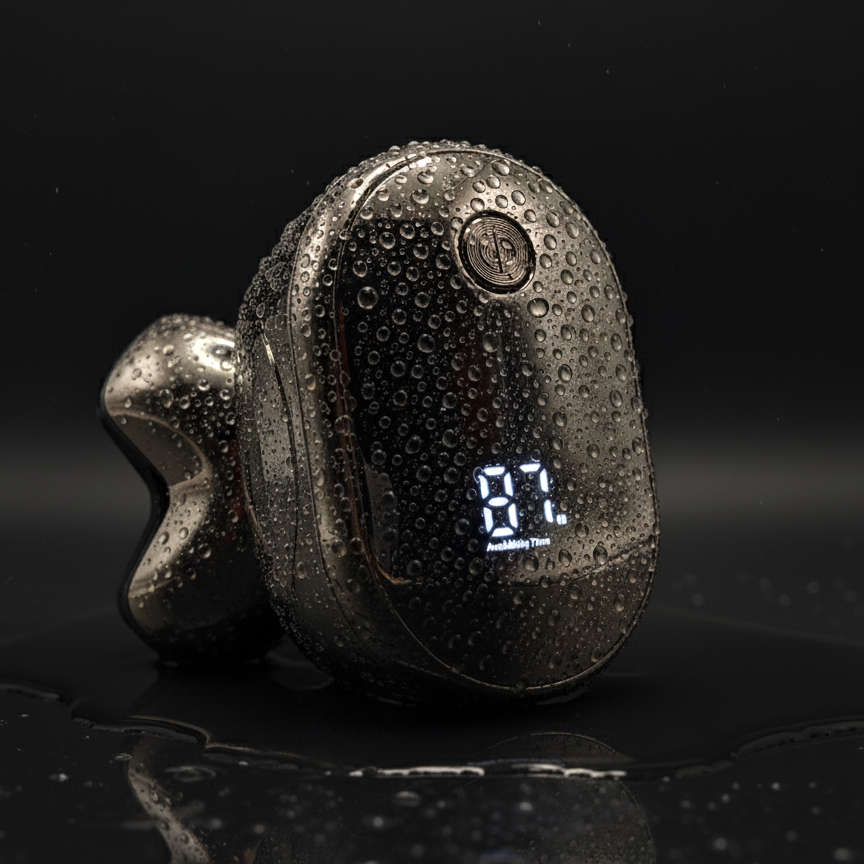 GroomSkull® Precision Pro 2 - La Perfection du Rasage, Lames SkinFlow™ Inégalées.