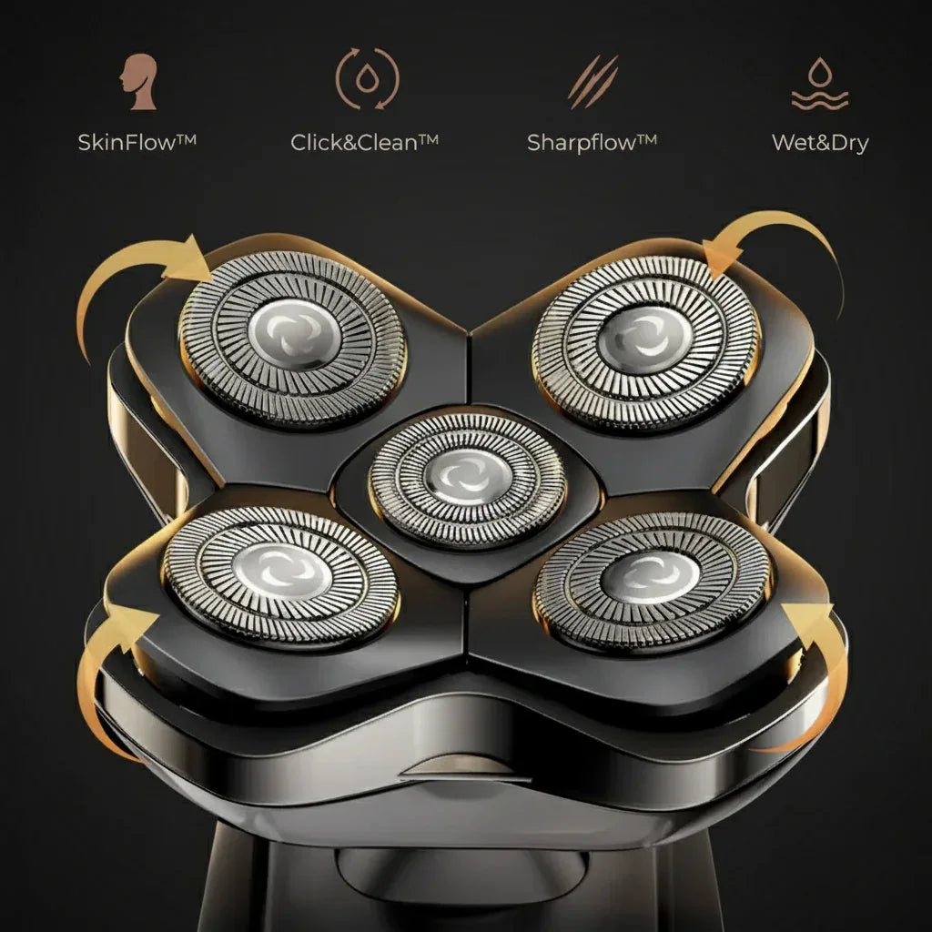 Têtes de Rasage GroomSkull® - SkinFlow™ & Chromatic Series - GroomSkull®