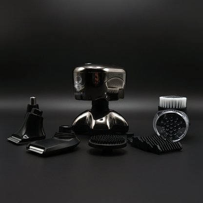 GroomSkull® Precision Pro 2 - La Perfection du Rasage, Lames SkinFlow™ Inégalées.