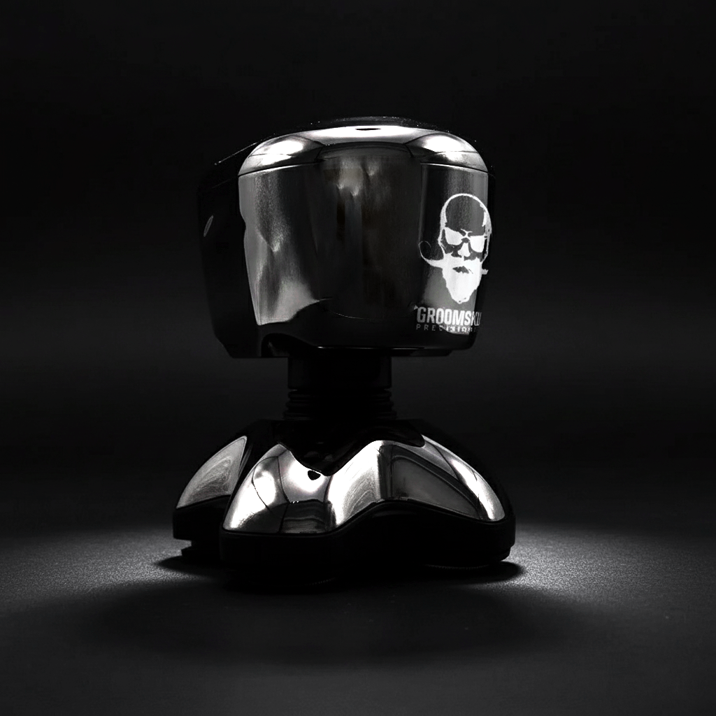 GroomSkull® Precision Pro 2 - La Perfection du Rasage, Lames SkinFlow™ Inégalées.