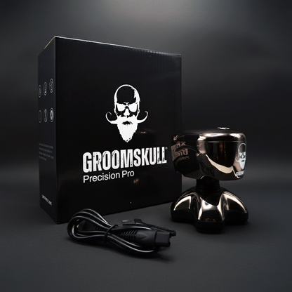 GroomSkull® Precision Pro 2 - La Perfection du Rasage, Lames SkinFlow™ Inégalées.