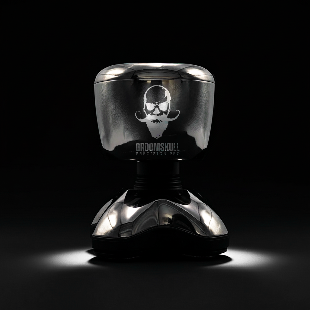 GroomSkull® Precision Pro 2 - La Perfection du Rasage, Lames SkinFlow™ Inégalées.